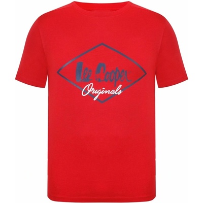 Lee Cooper pánské tričko Diamond RED