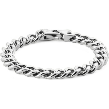 Daniel Wellington Pánsky oceľový náramok Ellipse Cuban Chain DW0040166 20,5 cm