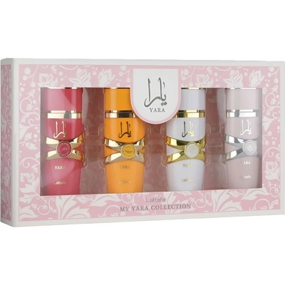 LATTAFA Луксозен комплект за жени - My Yara Collection 4 Piece Gift Set