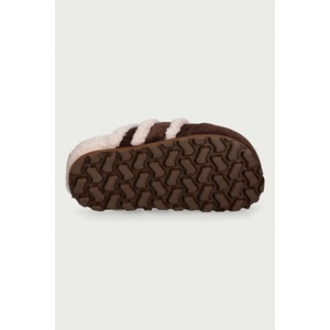 Inuikii чехли с платформа дамски от велур Cozy Loafer