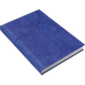 Realsystem Дневник за срокове REALSYSTEM Fashion A/5 седмичен, бял, със сини страници, 2027 (5300-04)