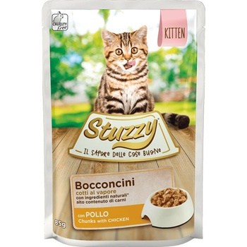 Stuzzy Cat Kitten Chunks Kuracie kúsky gravy 85 g
