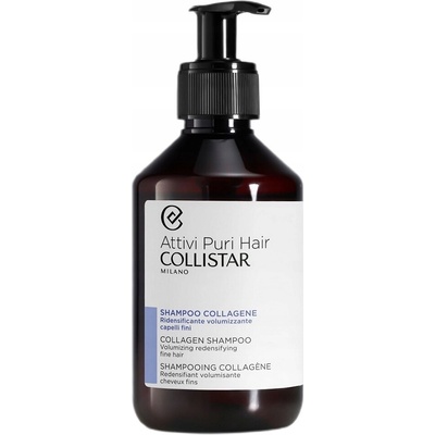 Collistar Attivi Puri Hair šampon na vlasy s kolagenem 250ml