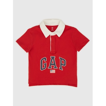 GAP Бебешка поло риза с логото на Gap GAP | Cherven | Момчешки | 2 години