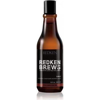 Redken Brew 3v1 Shampoo 300 ml