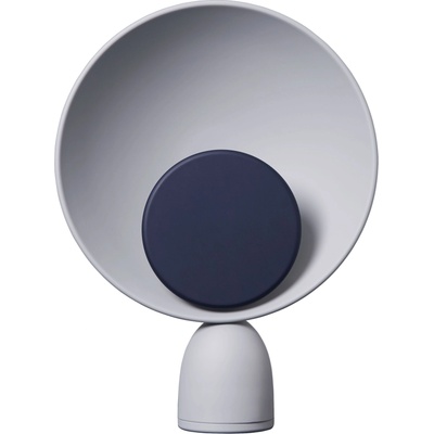 Please Wait To Be Seated Blooper Настолна лампа, сива, със син диск (1002001)