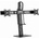 Gembird Desk stand for two monitors with height adjustment 17-27inch to 6kg
