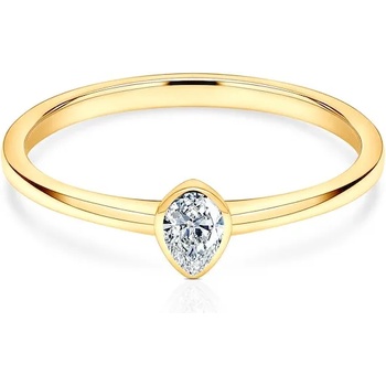 Image 1 of SAVICKI Годежен пръстен Pure: злато, диамант с шлифовка