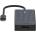 Rapoo USB hub Rapoo 4 ports, 2 x USB-A, 1 x USB-C, 1 x HDMI, Black (11409)