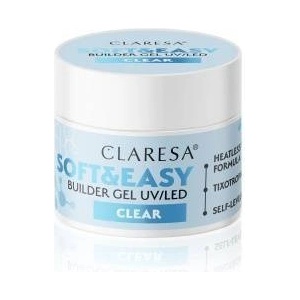 Claresa Nail Building Gel Soft&Easy Builder - Clear 90g
