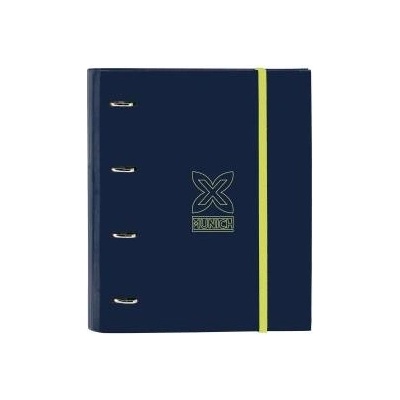 Munich Папка с пръстени Munich North Морско син 27 x 32 x 3.5 cm