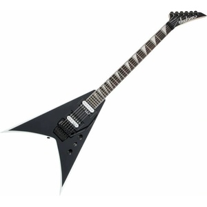 Jackson JS King V JS32 Black with White Bevels