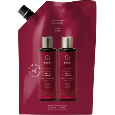 Khadi® Amla Volume Elixir ajurvédský šampon pro objem vlasů Refill 400ml