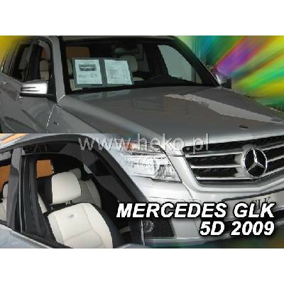 Deflektory Mercedes Class GLK X204 2008-2015 predné