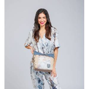 Anekke memories cross-body ДАМСКА ЧАНТА С МОДЕРЕН ПРИНТ