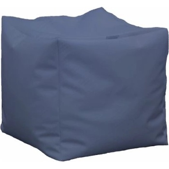 Image 1 of PUFRELAX Пуф, 130л. , Табуретка Куб XL - Teteron Bluemarin, Перящ се калъф, Пълнеж от Полистиролни перли, за открито, 8276 (PUF-G-CXL-TEX-BLM)
