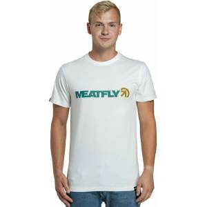 Meatfly мъжка тениска Logex White | Бяла | Размер S | 100% памук Meatfly | Byal | МЪЖЕ | S