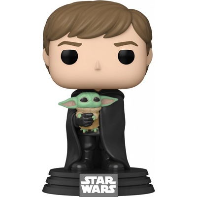 Funko POP! Star Wars The Mandalorian Luke Skywaler with GroguStar Wars 482