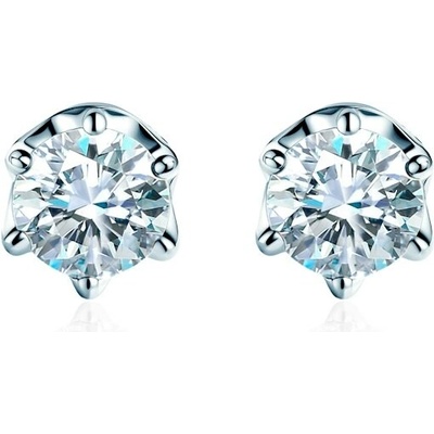 SAVICKI Náušnice dvojfarebné zlato, laboratórne diamanty SAVE34280 YW LGD-030