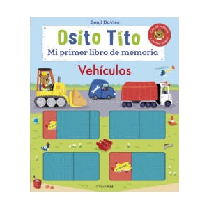 Osito Tito. Mi primer libro de memoria. Vehículos | BENJI DAVIES (2022)