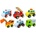 Viga Toys Дървен комплект Viga - Колички, 6 броя (59621)