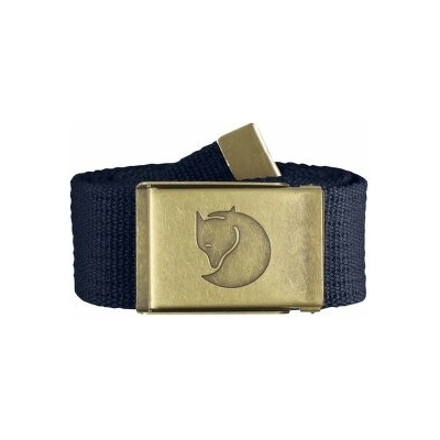 Fjallraven Canvas Brass belt. DARK NAVY