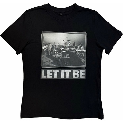 The Beatles Tričko Let It Be Studio Žena Čierna