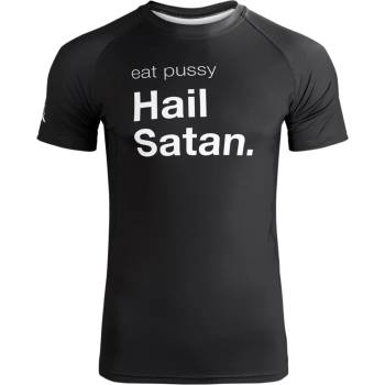 HOLY BLVK Мъжка тениска (техническа) holy blvk - rashguard - eat pussy - hb028