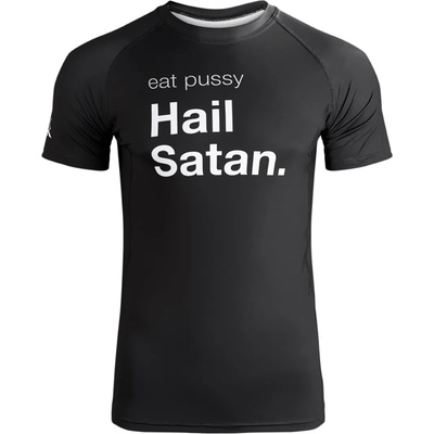 HOLY BLVK Мъжка тениска (техническа) holy blvk - rashguard - eat pussy - hb028