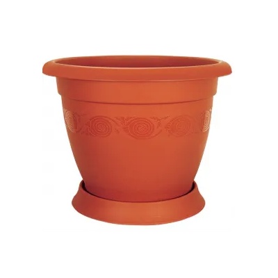 IRAK PLASTİK Саксия Лукс n-35 (ls-035) кафява 12, 75л (0131420)