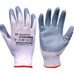 Würth Нитрилни монтажни ръкавици Würth RED STRIPE WHITE NITRILE №8, пакет 12 чифта