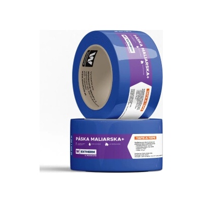 Woodcote Extherm Plus Páska maliarska modrá 38 mm x 50 m 10141BL