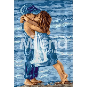 Image 1 of Milena Style За твоя рожден ден - Печатана Aida 14 ct с конци Ariadna