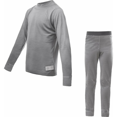 Sensor Merino Active detský set sivá
