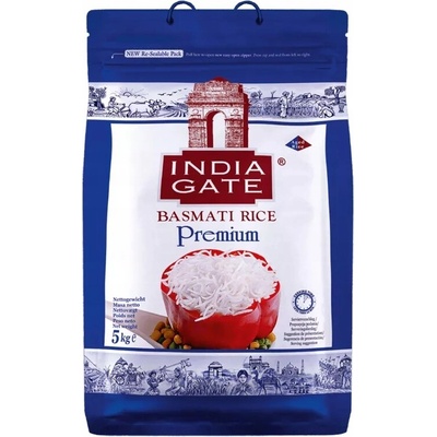India Gate basmati rýže dlouhozrnná Premium 5 kg