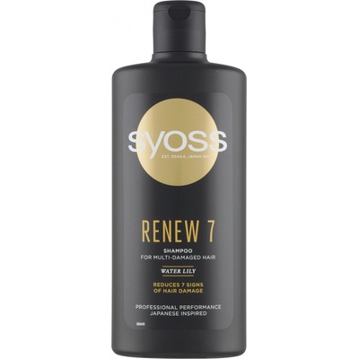 Syoss Renew 7 šampon pro velmi poškozené vlasy 440 ml