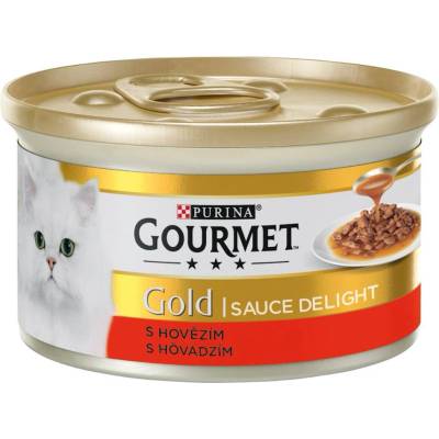 Gourmet Gold sauce delight minifiletky s hovězím v omáčce 85 g
