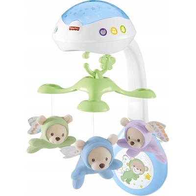 Fisher Price Kolotoč s medvedíkmi 3v1