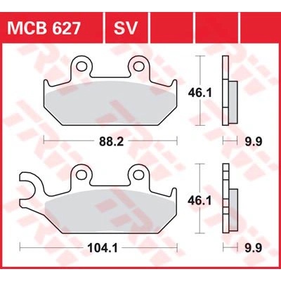 TRW MCB 627 SV (mcb627sv)