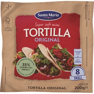 Santa Maria Mini tortilla 200 g – Zbozi.Blesk.cz