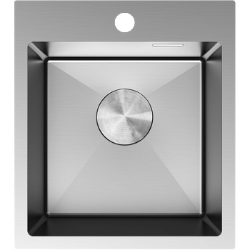 Mexen Solix стоманена мивка с 1 камера 400 x 450 мм, инокс - 6401401000-01 (6401401000-01)