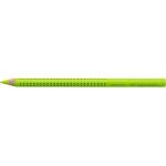 Faber-Castell Grip Jumbo триъгълен неоново зелен цветен молив FC114863 (FC114863)