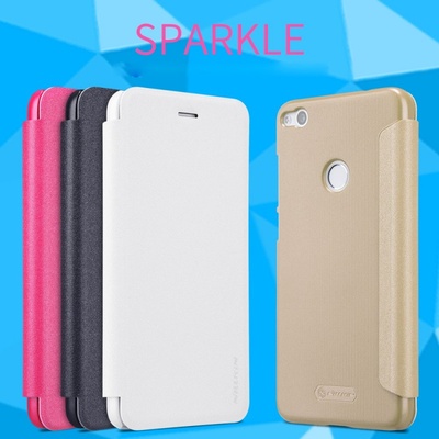 Huawei P8 Lite Nillkin Кожен калъф и Протектор