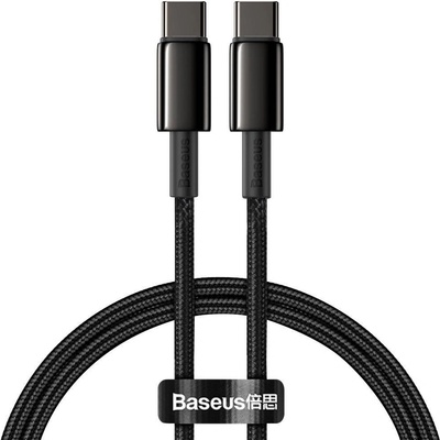 Baseus CATWJ-A01 Type-C na Type-C 100W, 2m, černý