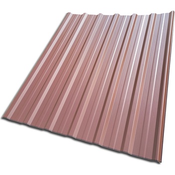 Blachotrapez T18 Plus 0,5 x 1173 x 1500 mm Pladur Premium TK tmavo hnedá 1 ks