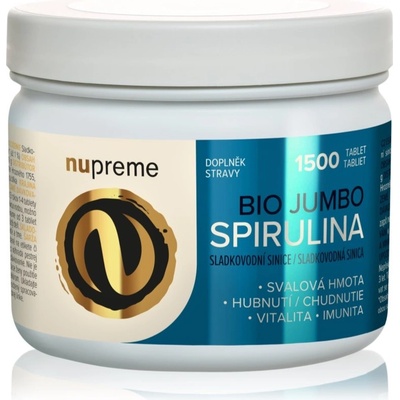 Nupreme Spirulina Jumbo BIO 1500 tablet – Zbozi.Blesk.cz