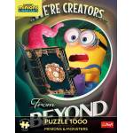Trefl - Puzzle Minions and Monsters: Creators from Another World - 1 000 piese