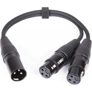 s. Cab Y100-03, XLR-F/2xXLR-M, 0.30m (Y100-03)