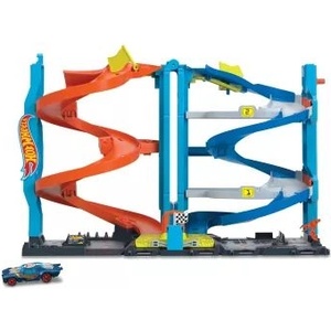 Mattel Hot Wheels City: 2 в 1 комплект за състезателна кула