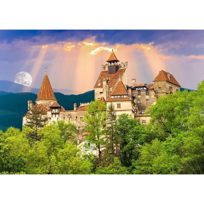 Enjoy - Puzzle Dracula's Castle, Bran - 1 000 piese